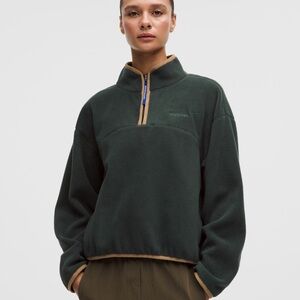 Lululemon Tumbled Fleece Half-Zip Jacket